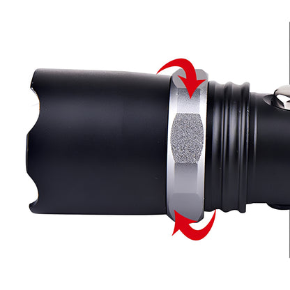 Spiked Tactical Flashlight Self Defense
