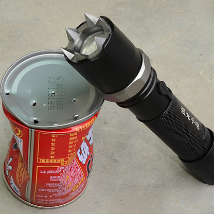 Spiked Tactical Flashlight Self Defense
