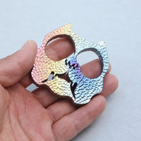 Bulldog Two Finger Titanium Knuckles - Cakra EDC Gadgets