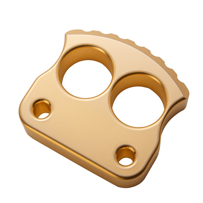 Afrankart DFK Deux doigts en laiton Knuckle Duster -Cakra EDC Gadgets 