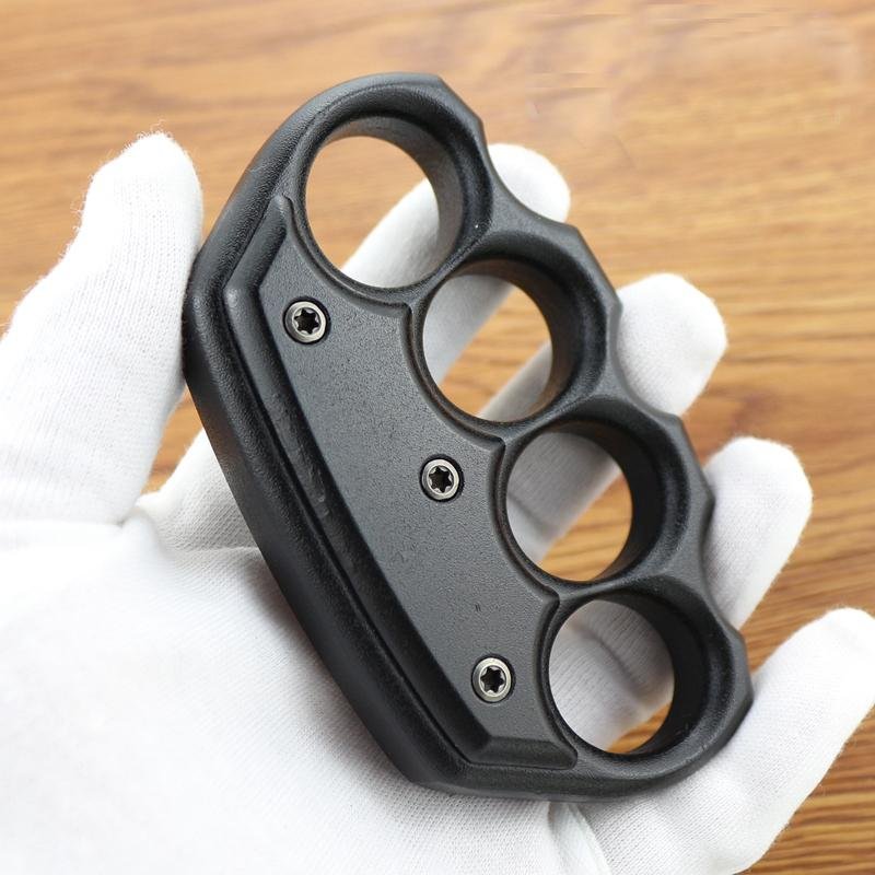 Solid Steel Knuckle Duster Brass Knuckle - ORANGE – Panther Wholesale