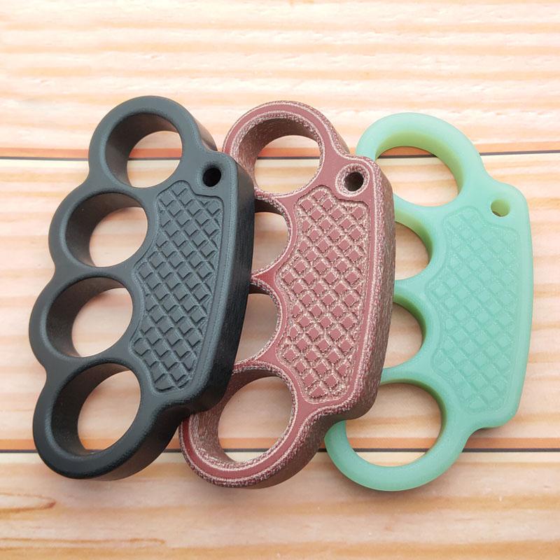 Non-Metal 4-Finger Brass Knuckles Duster Paperweight Self Defense - Cakra EDC Gadgets - Cakra EDC Gadgets