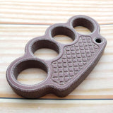 Non-Metal 4-Finger Brass Knuckles Duster Paperweight Self Defense - Cakra EDC Gadgets - Cakra EDC Gadgets
