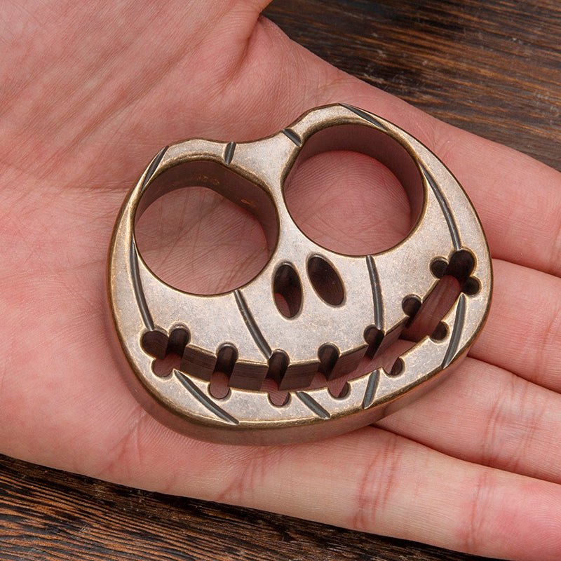 Big Pumpkin Antique Finish EDC Brass Knuckles - Cakra EDC Gadgets