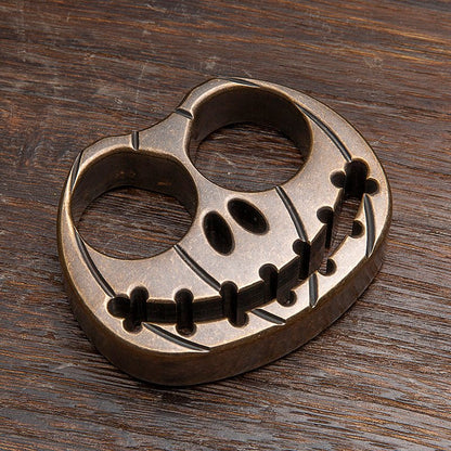 Big Pumpkin Antique Finish EDC Brass Knuckles - Cakra EDC Gadgets