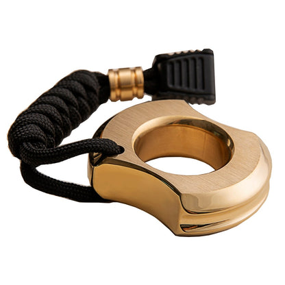 Mens Brass Rings Full Brass - Cakra EDC Gadgets