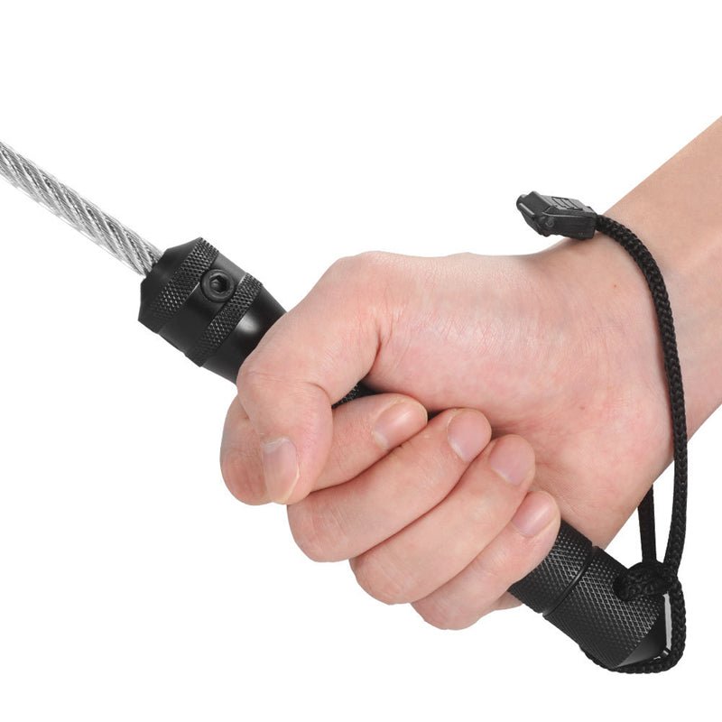 Self Defense Tactical Whip Stinger Legal Aluminium Alloy - Cakra EDC Gadgets