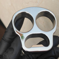 Stainless Steel Skull Brass Knuckles Bottle Opener - Cakra EDC Gadgets