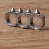 Spiked Brass Knuckles - Cakra EDC Gadgets