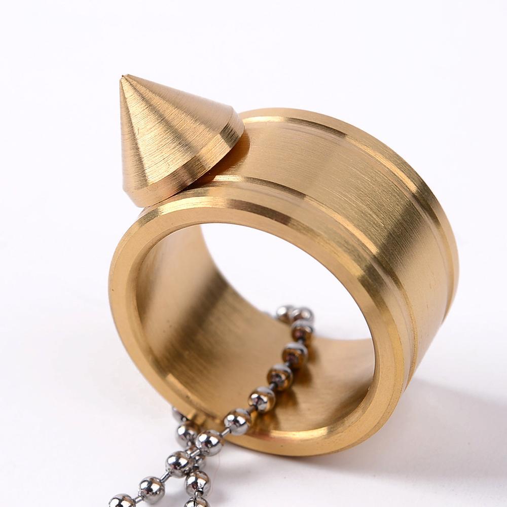Full Stainless Steel Self Defense Spike Ring – Cakra EDC Gadgets