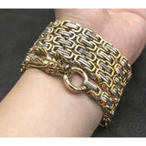Golden Dragon Full Stainless Steel Self Defense Chain - Cakra EDC Gadgets