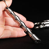 Stainless Steel Self Defense Bamboo Kubotan - Cakra EDC Gadgets