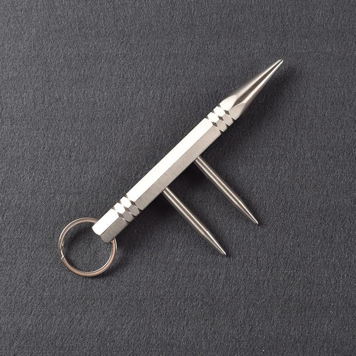 Keyring Weapons Long Spike Self Defense Keychain Kubotan – Cakra EDC Gadgets
