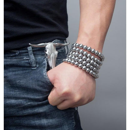 Mahakala Self Defense Beads Mala Bracelet - Cakra EDC Gadgets
