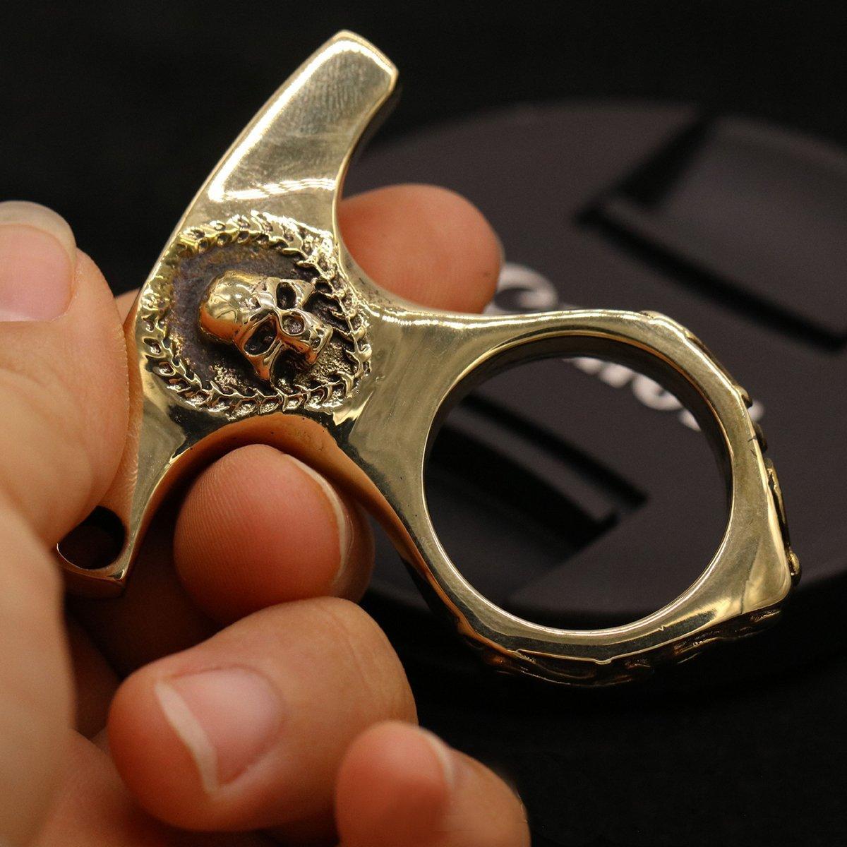 Real Brass Knuckles Keychain – Cakra EDC Gadgets