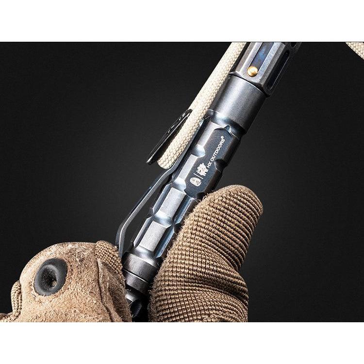 Samurai Armor Tactical Pen Flashlight - Cakra EDC Gadgets