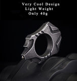 Stainless Steel Self Defense Ring - Cakra EDC Gadgets