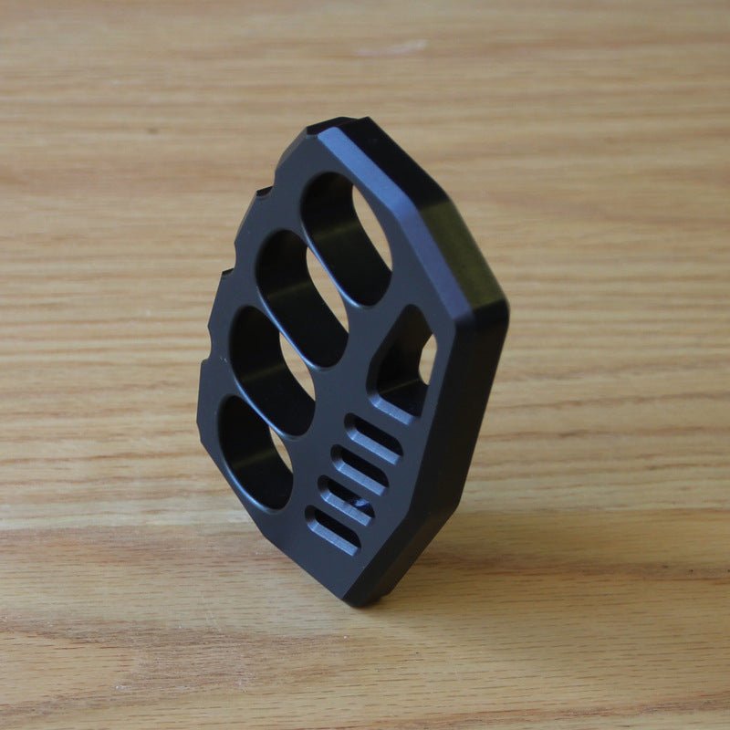 Self Defense Knuckle Rings Black Aluminium Alloy Light - Cakra EDC Gad – Cakra  EDC Gadgets