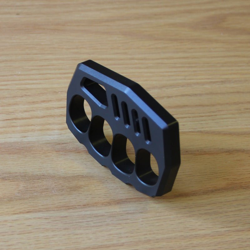 Self Defense Knuckle Rings Black Aluminium Alloy Light - Cakra EDC Gadgets - Cakra EDC Gadgets