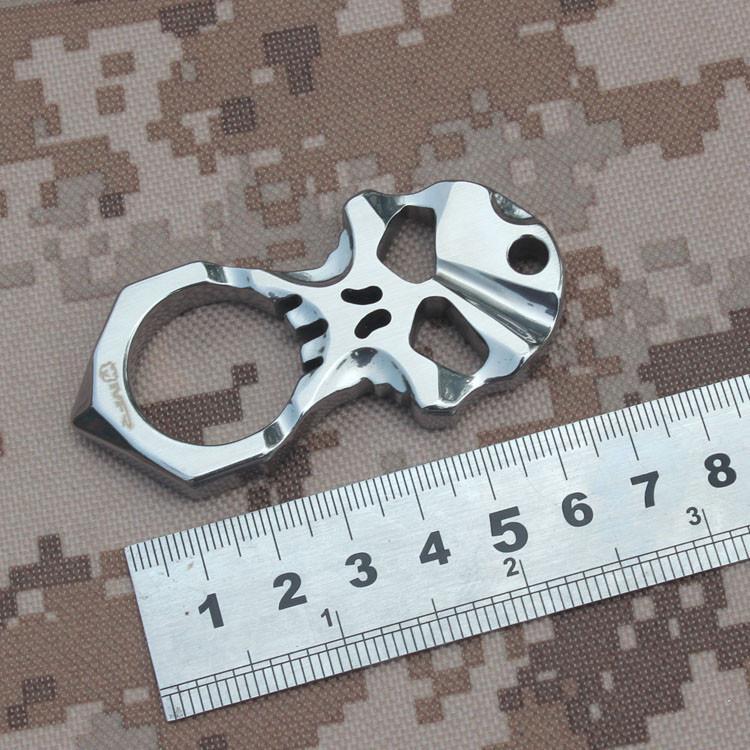 Skull 9R18MOV Stainless Steel Self Defense Keychain Tool – Cakra