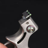 Spiked Brass Knuckles Ring Slingshot 404C Stainless Steel 3 In 1