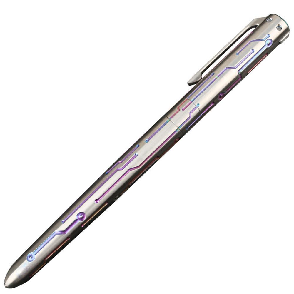 T800 Titanium Tactical Pen Glass Breaker - Cakra EDC Gadgets