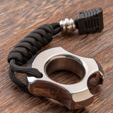 TC21 Titanium Self Defense Ring Bottle Opener - Cakra EDC Gadgets