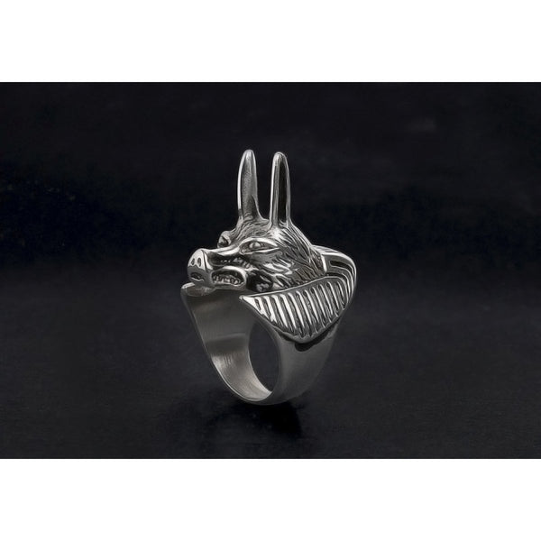 Wolf Head Full Stainless Steel Women's Self Defense Ring – Cakra EDC Gadgets